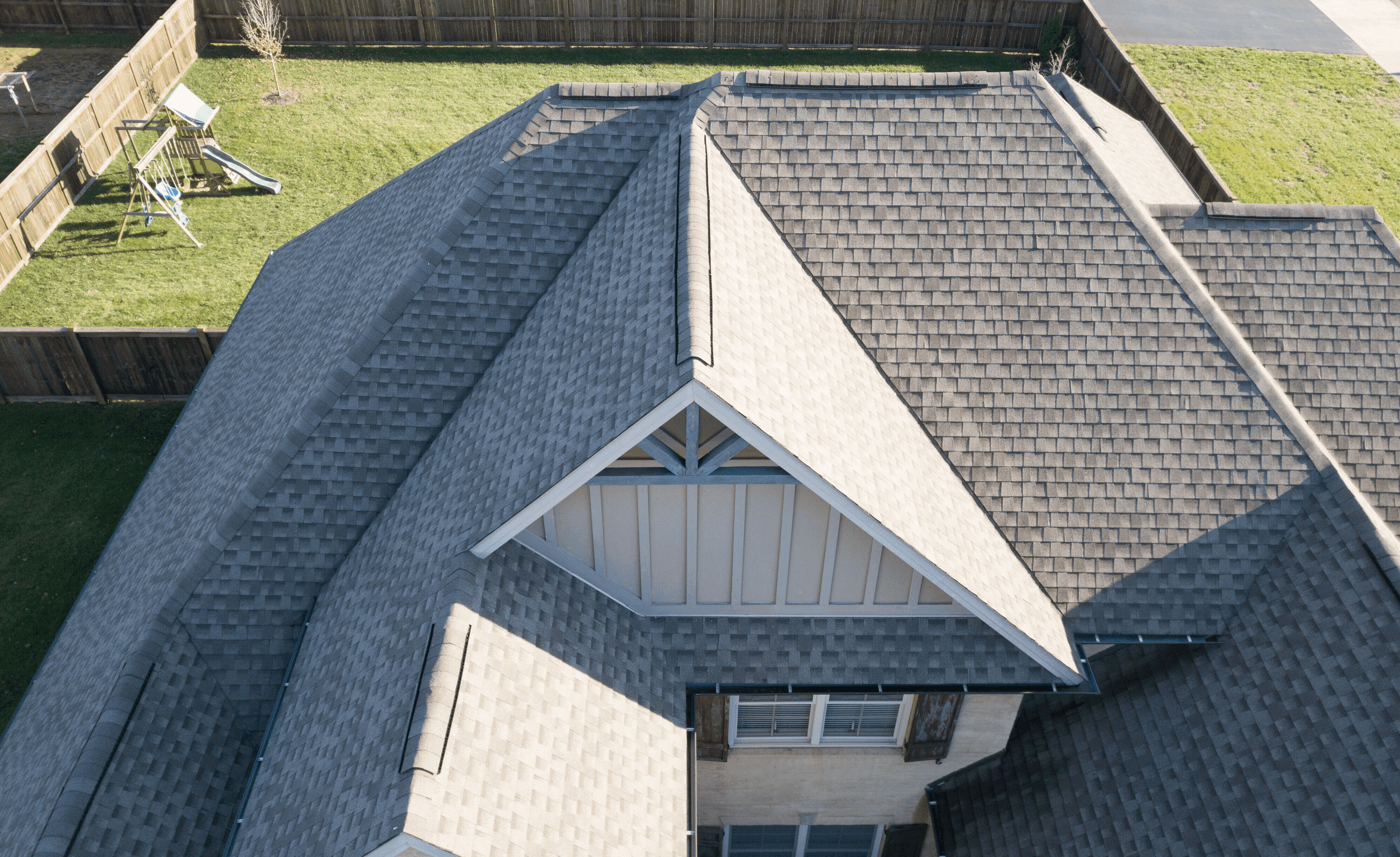 Completed residential roof replacement — Montgomery, AL
